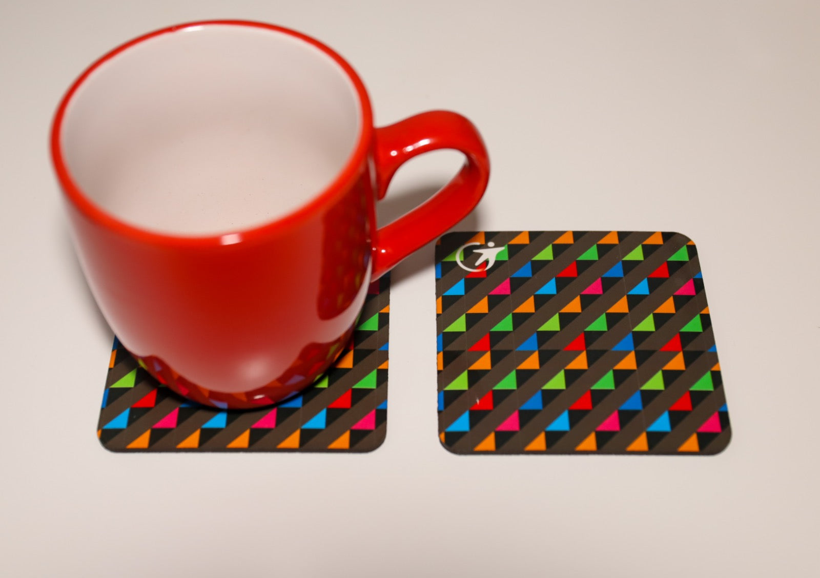 'All the colours of Transdev' Coasters two pack